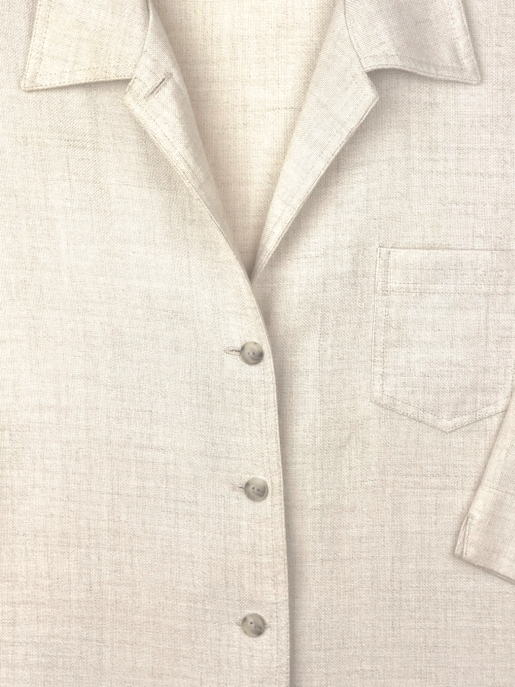 Vintage Linen Oversized Outshirt