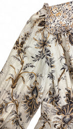 Linen Floral Mini Dress | Zimmermann