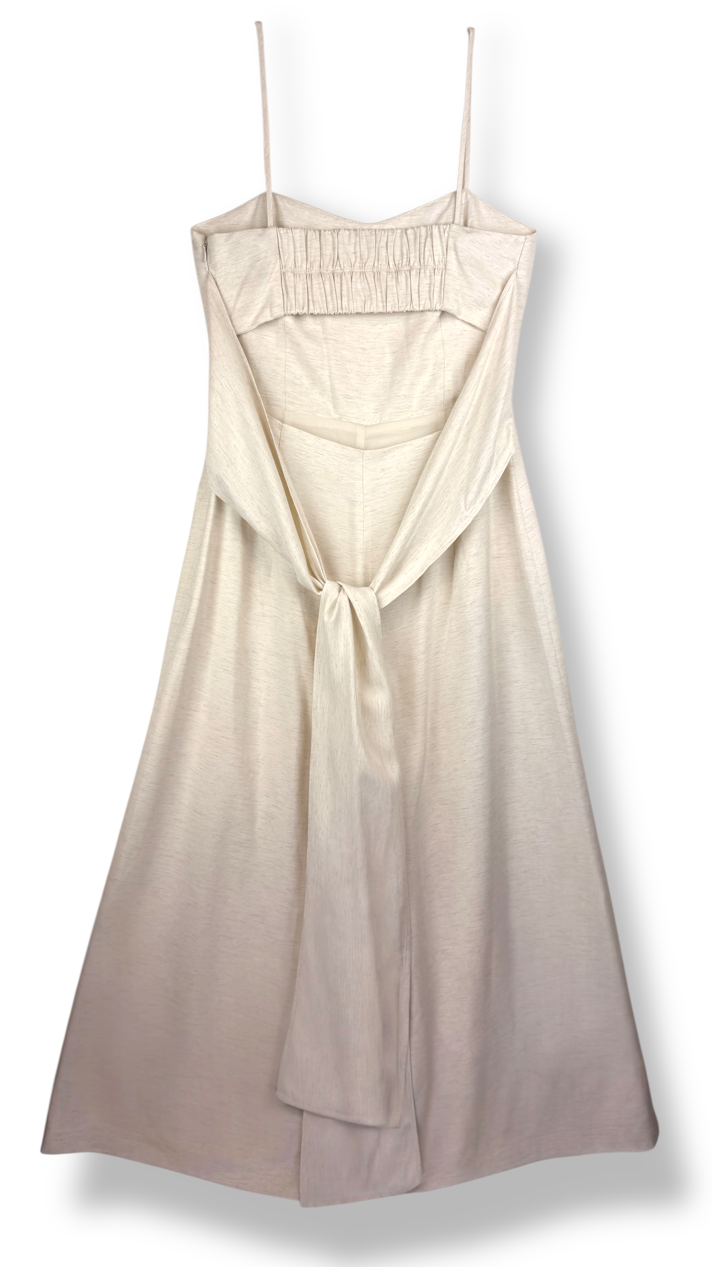 Wide-leg Culotte Jumpsuit – Off-white | Club Monaco