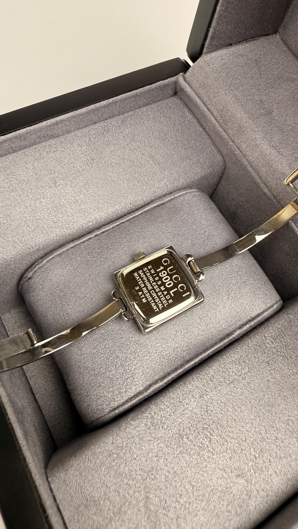 1900L Silver Bangle Watch | Gucci
